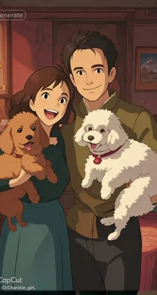 Ghibli Art CapCut Template