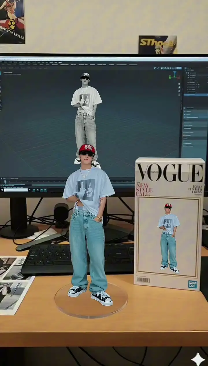 FIGURINE AI TREND Template FOR Capcut