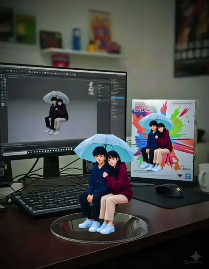 Instagram Ai Figure Trending Capcut Template