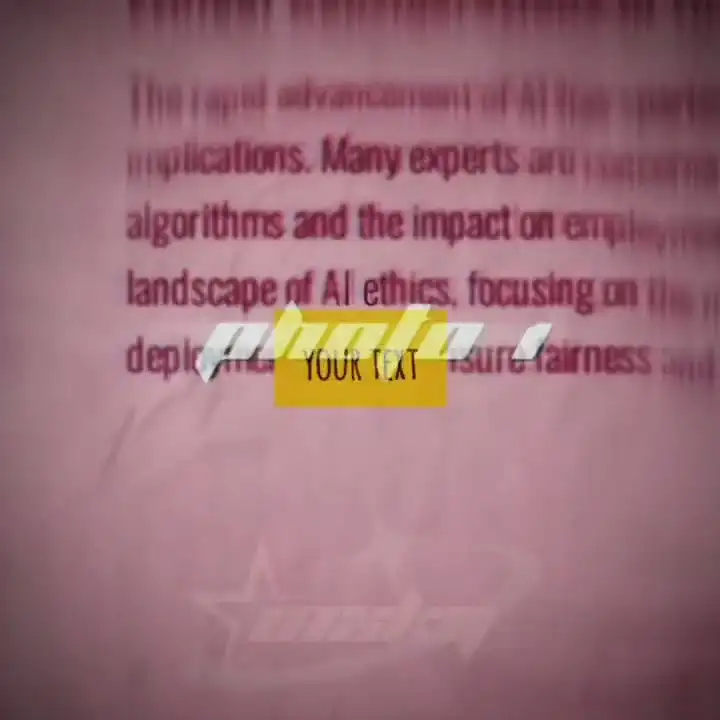 Newspaper Trending V2 Your Text Ego  Aura CapCut Template